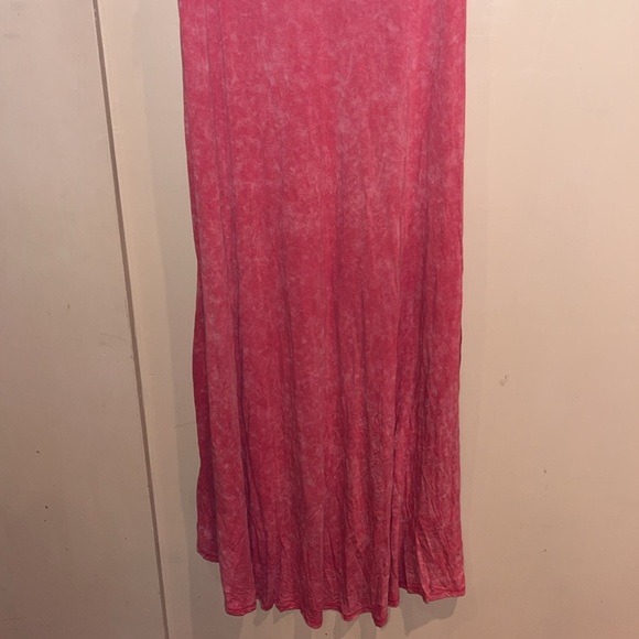 NWT Torrid maxi dress/ red tank top styled with uneven hem line size 1X 14-16 - Picture 8 of 11
